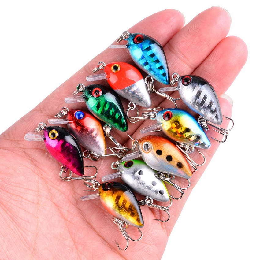 Fishing Equipment Bait - Fishing Lure Small Minnow Mini Wobble
