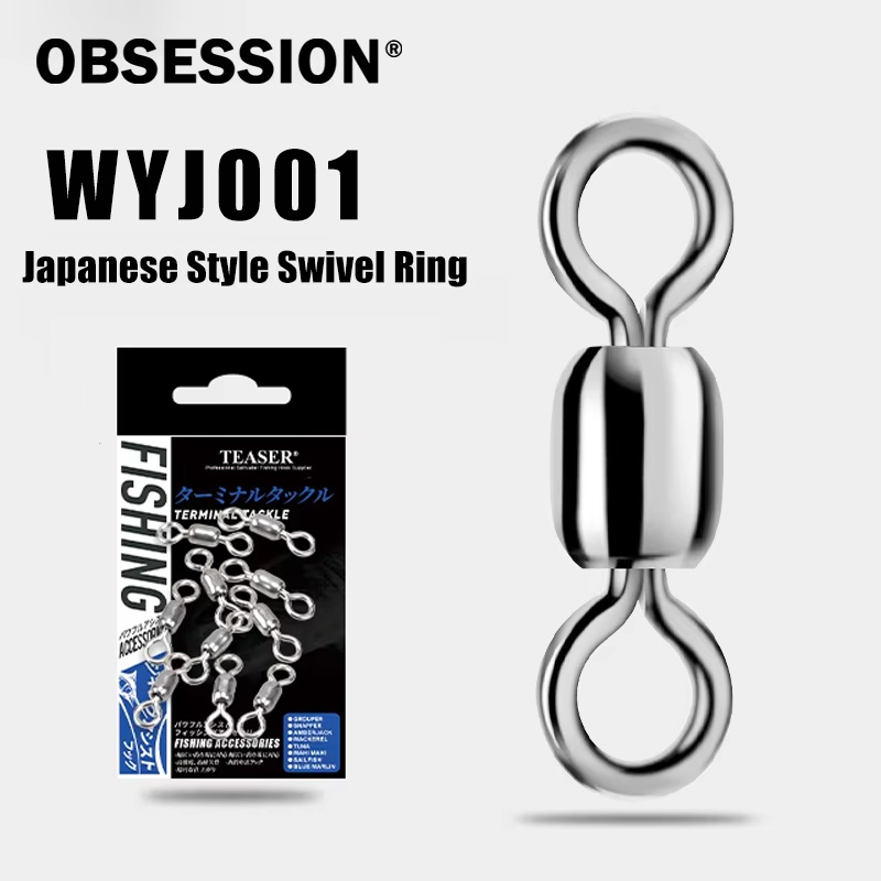 Fishing Equipment Used - OBSESSION WYJ001 10pcs/bag 1#-8# All Stainless