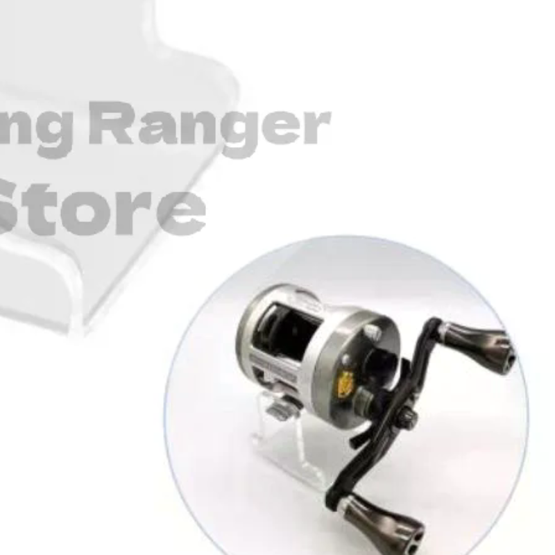 Baitcasting Reel - Clear Acrylic Fishing Reel Holder Stand