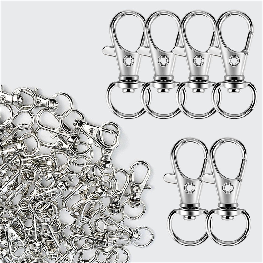 25-200Pcs Metal Swivel Snap Ho - Fishing Swivel Connector ulasan dan harga