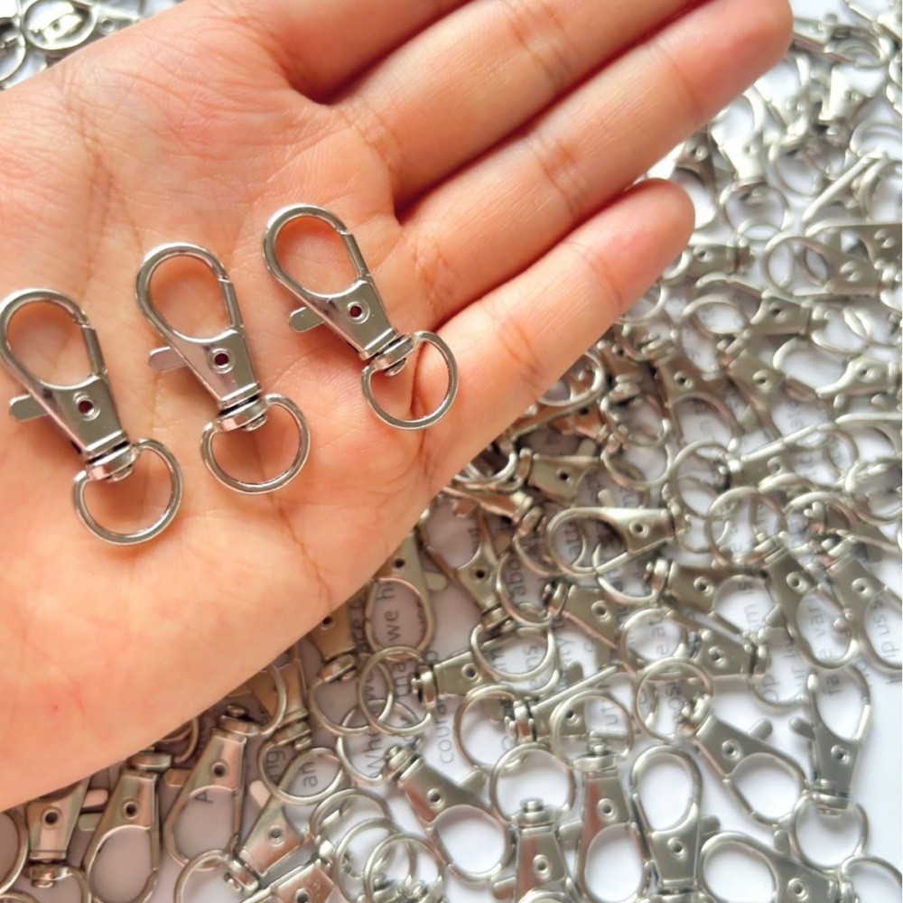 25-200Pcs Metal Swivel Snap Ho - Fishing Swivel Connector ulasan dan harga