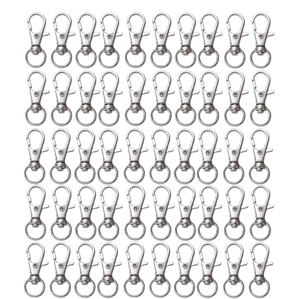 25-200Pcs Metal Swivel Snap Ho - Fishing Swivel Connector ulasan dan harga