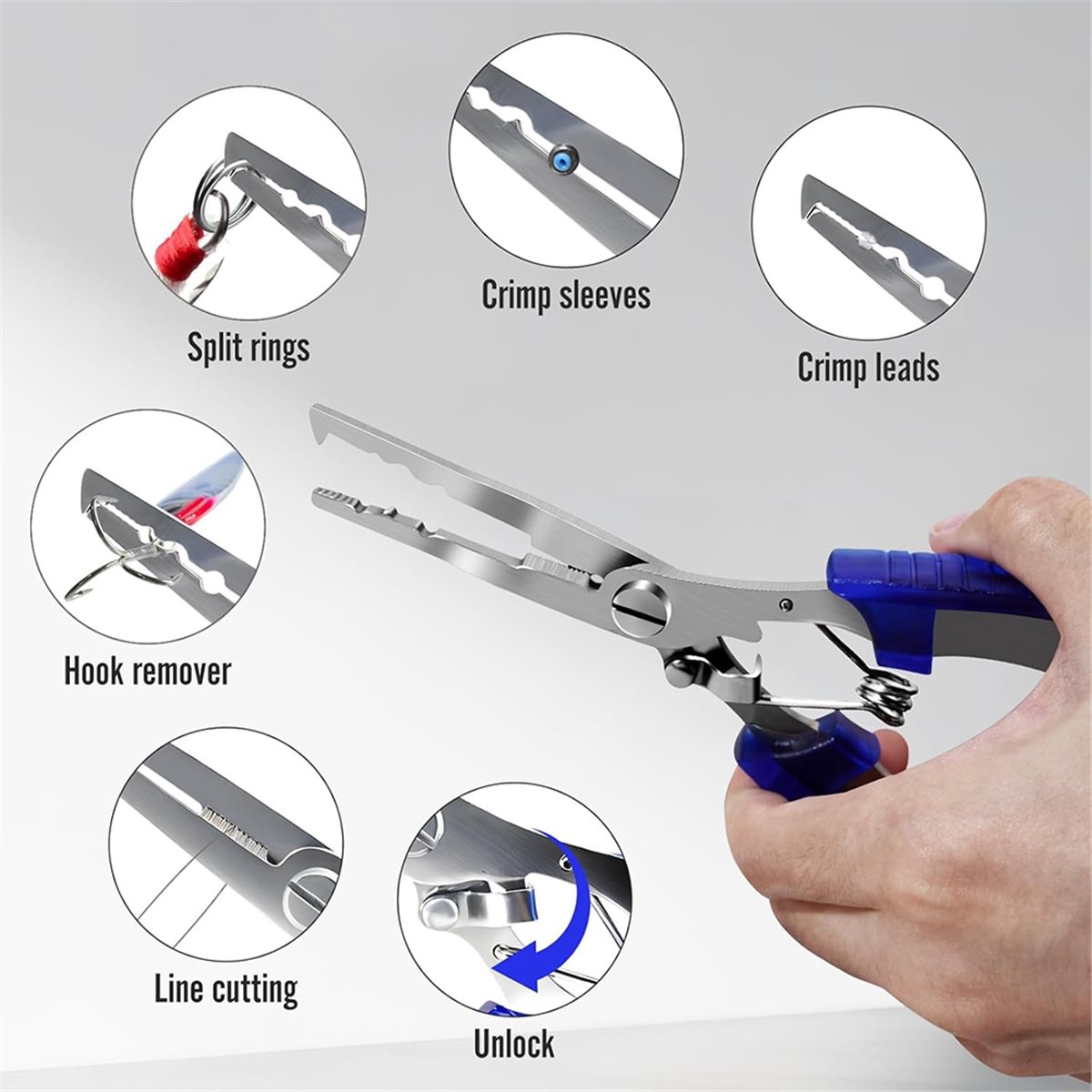 T34C Fish Hook Remover Tool &  - Fishing Pliers ulasan dan harga