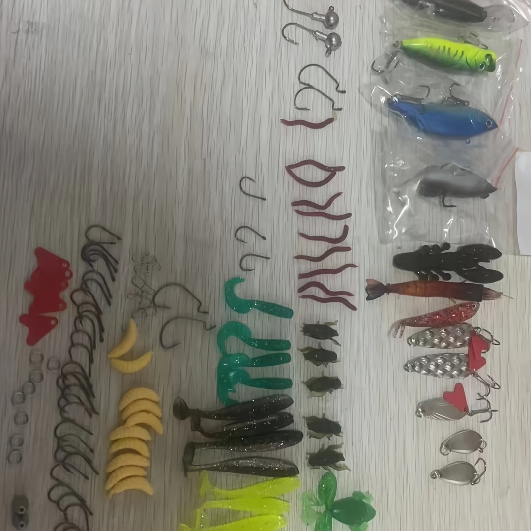 133Pcs Premium Fishing Lures T - Fishing Equipment Bait ulasan dan harga