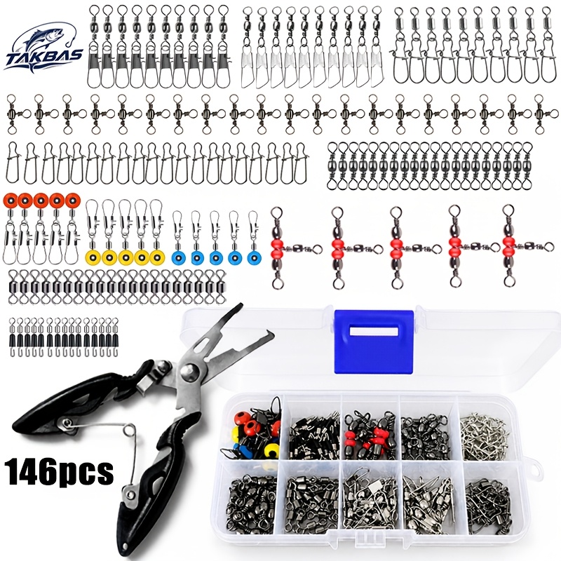 146pcs Fishing Terminal Tackle - Fishing Pliers ulasan dan harga