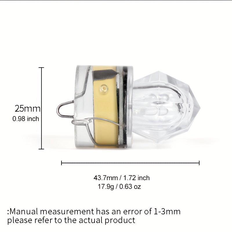 10 Pieces of LED Fishing Light - Fishing Equipment Used ulasan dan harga