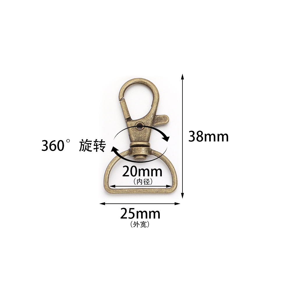 10pcs/lot Metal Swivel Clasps  - Fishing Swivel Connector ulasan dan harga