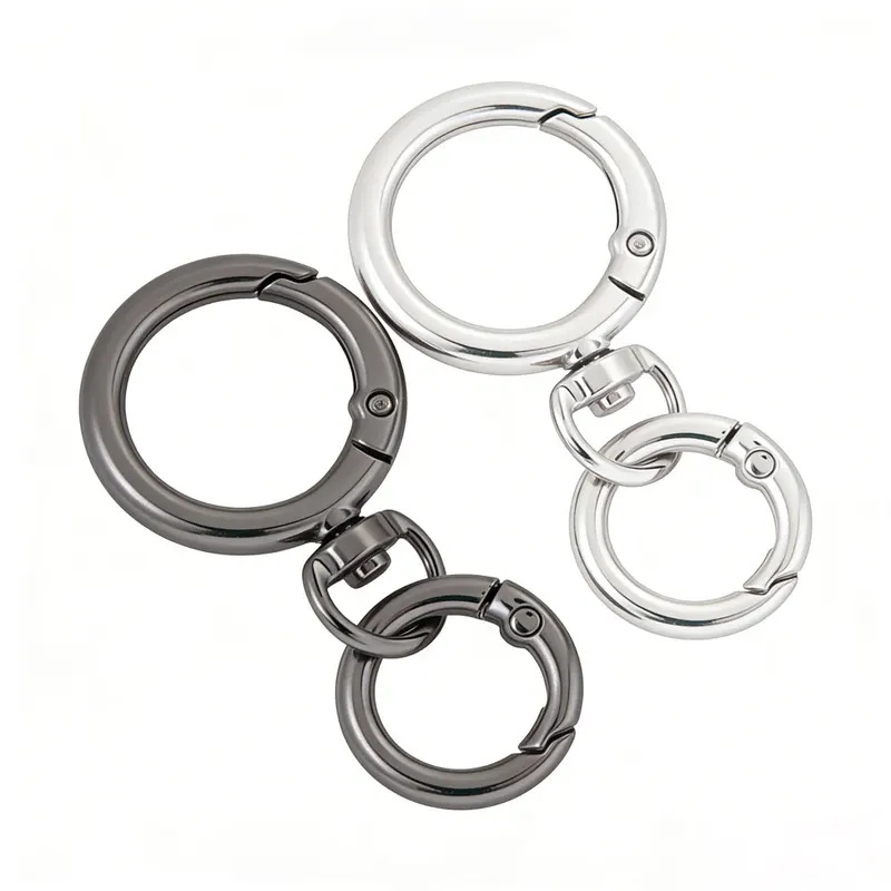 2Sets Round Spring Snap Carabi - Fishing Swivel Connector ulasan dan harga
