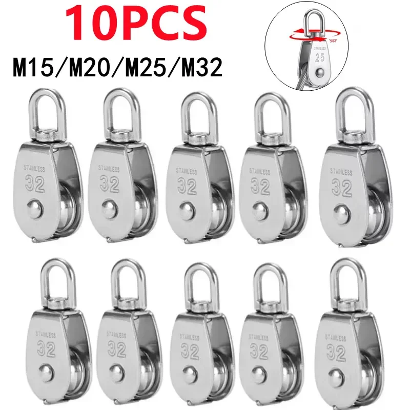 10 Pcs Stainless Steel Wire Ro - Fishing Swivel Connector ulasan dan harga