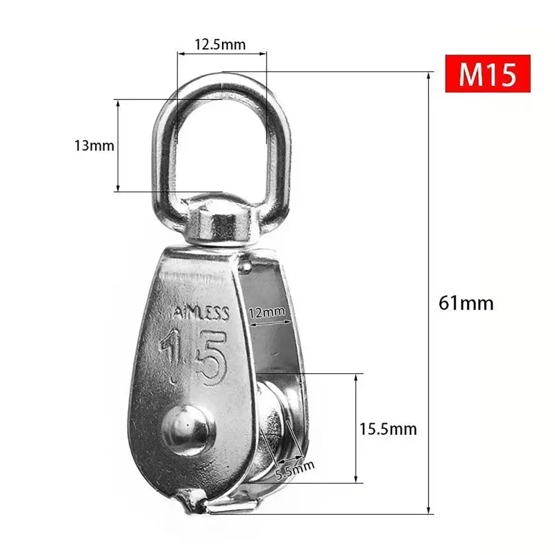 10 Pcs Stainless Steel Wire Ro - Fishing Swivel Connector ulasan dan harga