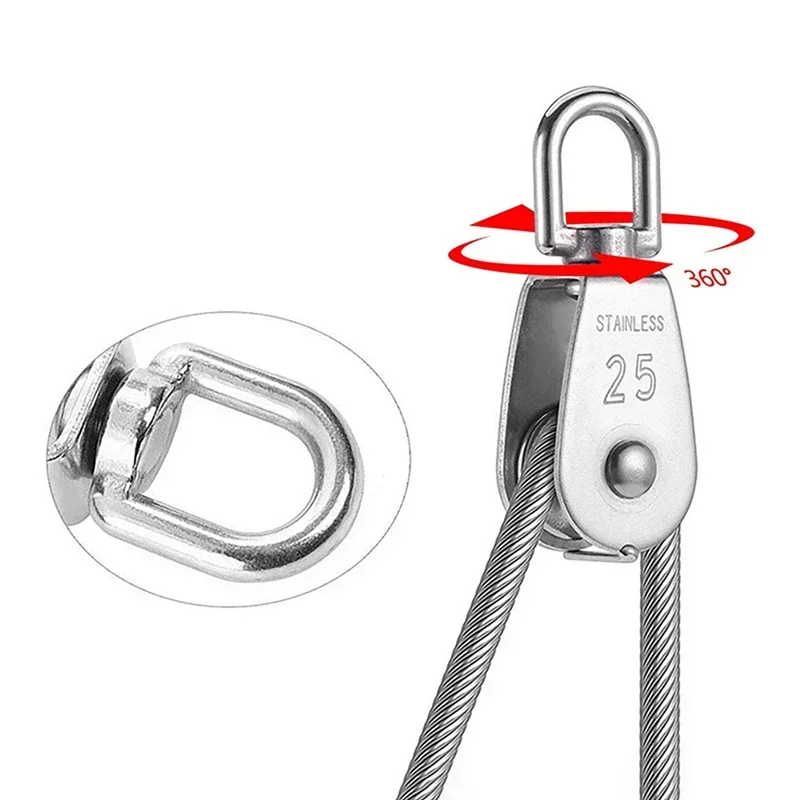 10 Pcs Stainless Steel Wire Ro - Fishing Swivel Connector ulasan dan harga