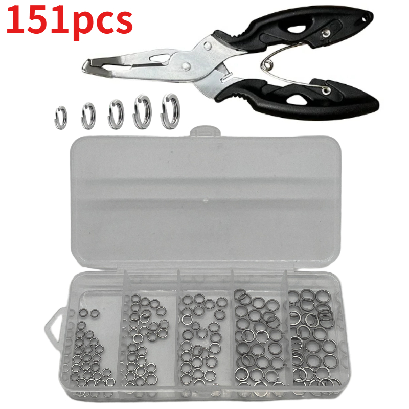 151pcs Stainless Steel Fishing - Fishing Pliers ulasan dan harga