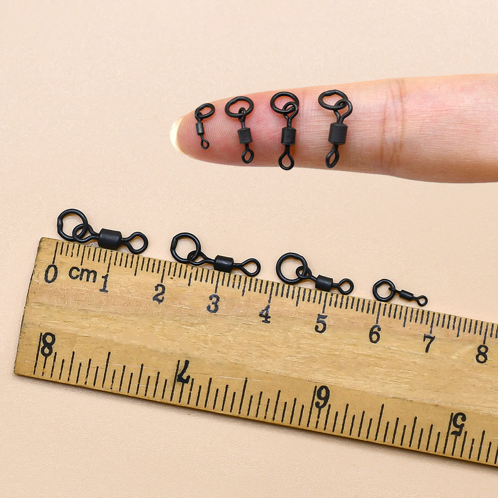 MNFT 40Pcs Quick Change Flexi  - Fishing Swivel Connector ulasan dan harga
