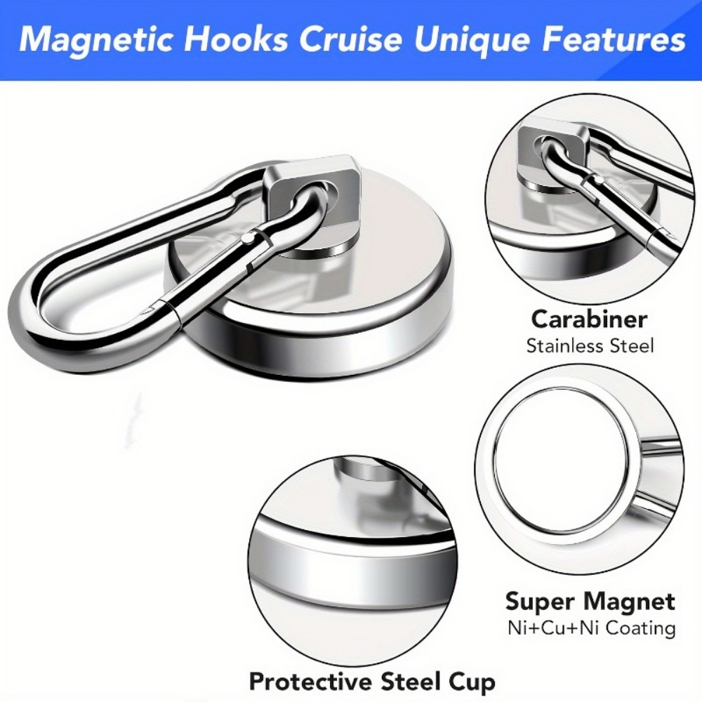 1/2pcs Ultra-Strong Magnetic H - Fishing Swivel Connector ulasan dan harga